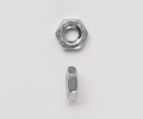 1032HMSNZ 10-32 HEX MACHINE SCREW NUT ZINC PLATED